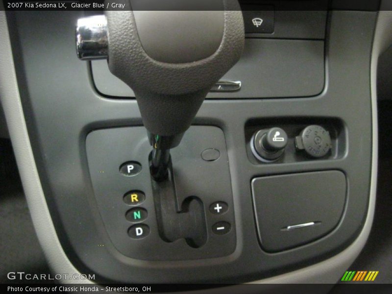 Glacier Blue / Gray 2007 Kia Sedona LX