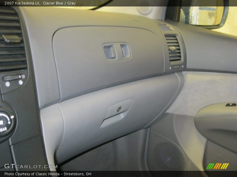 Glacier Blue / Gray 2007 Kia Sedona LX