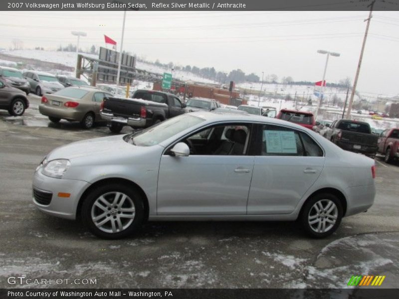 Reflex Silver Metallic / Anthracite 2007 Volkswagen Jetta Wolfsburg Edition Sedan