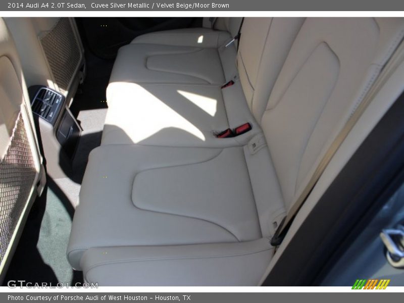 Cuvee Silver Metallic / Velvet Beige/Moor Brown 2014 Audi A4 2.0T Sedan