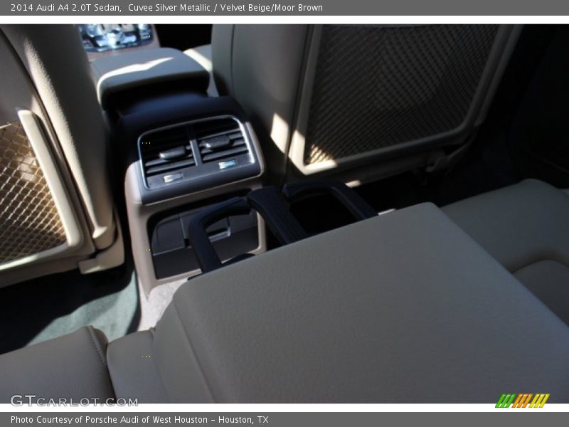 Cuvee Silver Metallic / Velvet Beige/Moor Brown 2014 Audi A4 2.0T Sedan