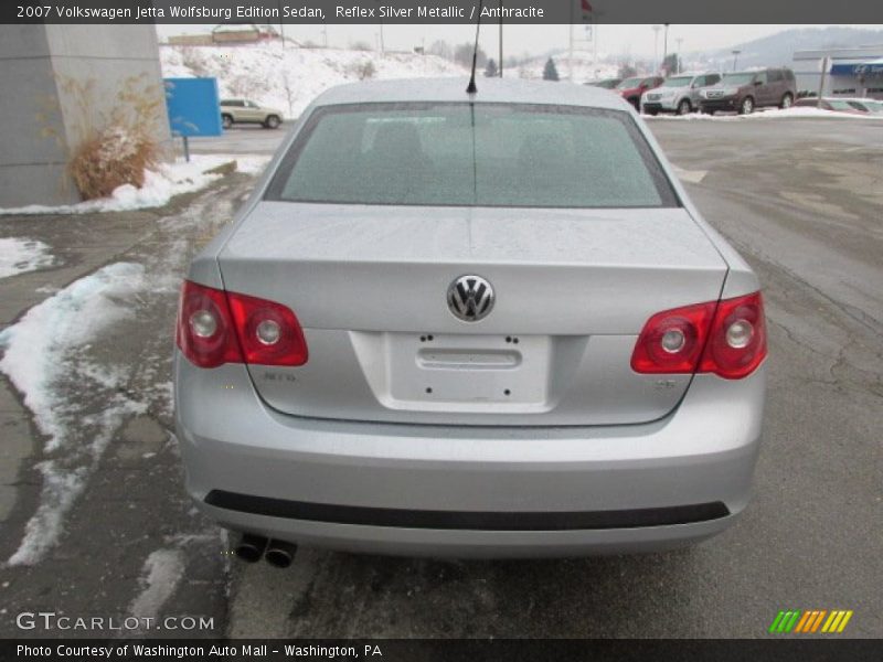 Reflex Silver Metallic / Anthracite 2007 Volkswagen Jetta Wolfsburg Edition Sedan