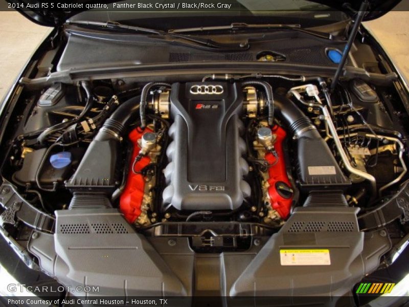  2014 RS 5 Cabriolet quattro Engine - 4.2 Liter FSI 32-Valve DOHC VVT V8