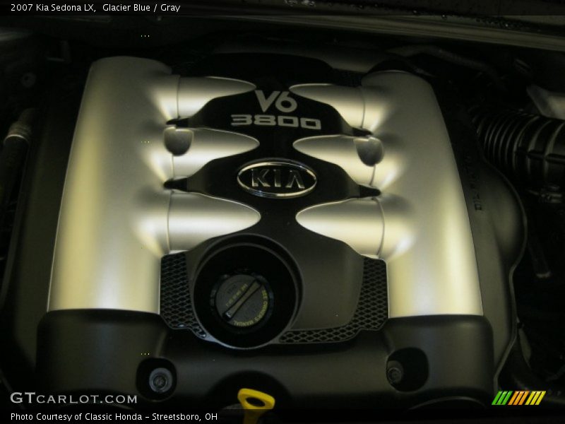 Glacier Blue / Gray 2007 Kia Sedona LX