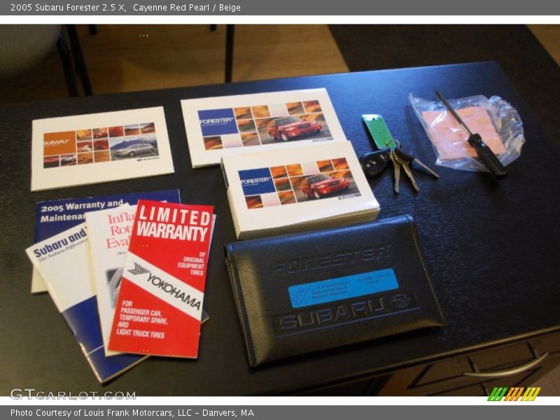 Books/Manuals of 2005 Forester 2.5 X
