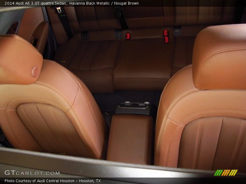 Havanna Black Metallic / Nougat Brown 2014 Audi A6 3.0T quattro Sedan