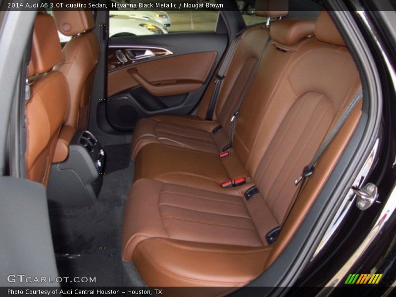 Havanna Black Metallic / Nougat Brown 2014 Audi A6 3.0T quattro Sedan