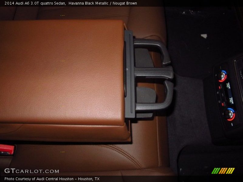 Havanna Black Metallic / Nougat Brown 2014 Audi A6 3.0T quattro Sedan