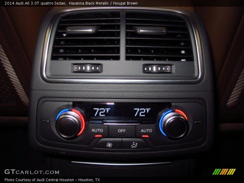 Havanna Black Metallic / Nougat Brown 2014 Audi A6 3.0T quattro Sedan