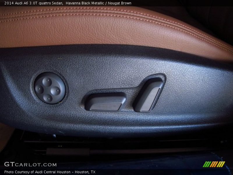 Havanna Black Metallic / Nougat Brown 2014 Audi A6 3.0T quattro Sedan