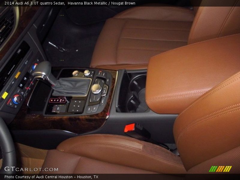 Havanna Black Metallic / Nougat Brown 2014 Audi A6 3.0T quattro Sedan