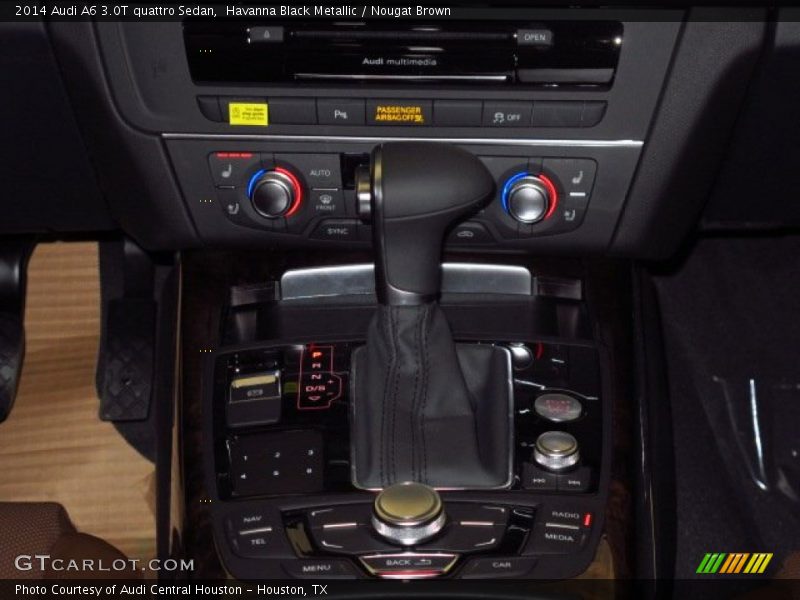 Havanna Black Metallic / Nougat Brown 2014 Audi A6 3.0T quattro Sedan