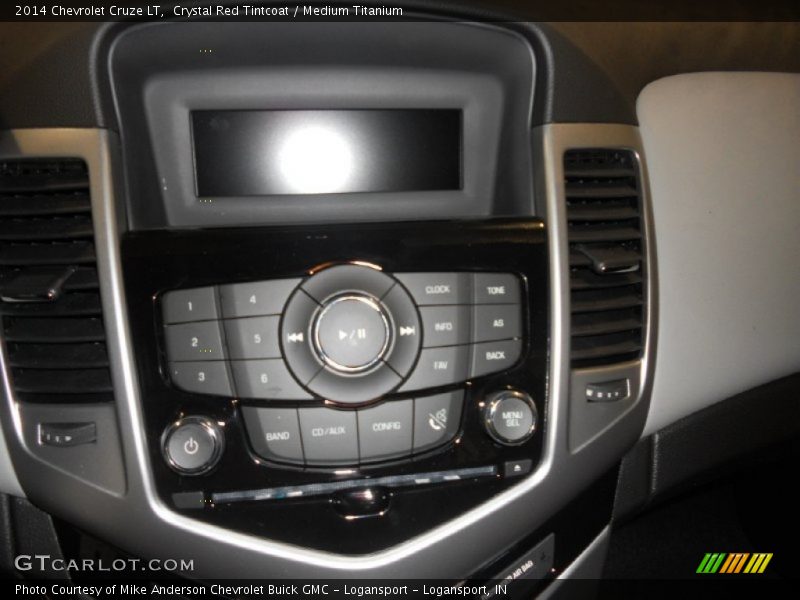 Crystal Red Tintcoat / Medium Titanium 2014 Chevrolet Cruze LT