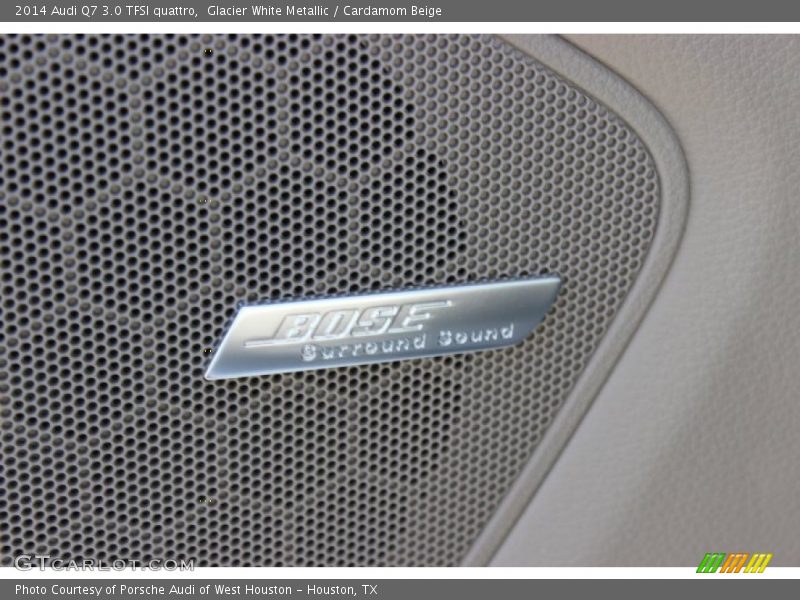Glacier White Metallic / Cardamom Beige 2014 Audi Q7 3.0 TFSI quattro