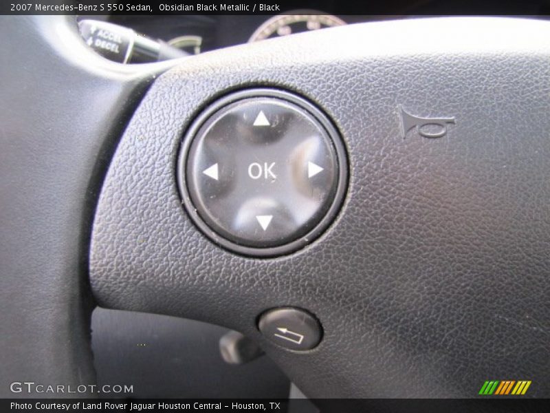 Obsidian Black Metallic / Black 2007 Mercedes-Benz S 550 Sedan