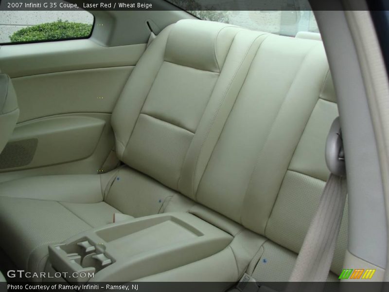 Laser Red / Wheat Beige 2007 Infiniti G 35 Coupe