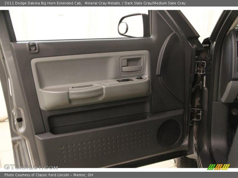 Mineral Gray Metallic / Dark Slate Gray/Medium Slate Gray 2011 Dodge Dakota Big Horn Extended Cab