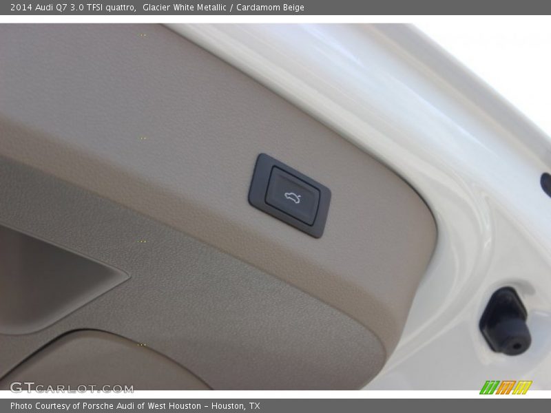 Glacier White Metallic / Cardamom Beige 2014 Audi Q7 3.0 TFSI quattro