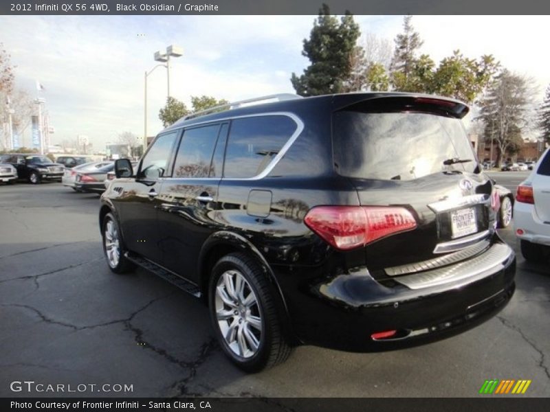 Black Obsidian / Graphite 2012 Infiniti QX 56 4WD