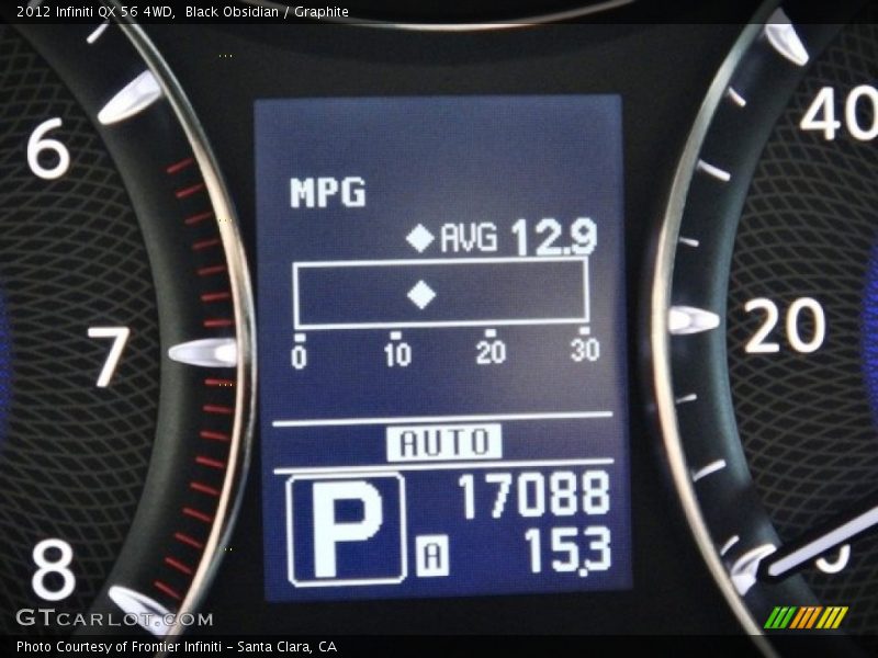 Black Obsidian / Graphite 2012 Infiniti QX 56 4WD
