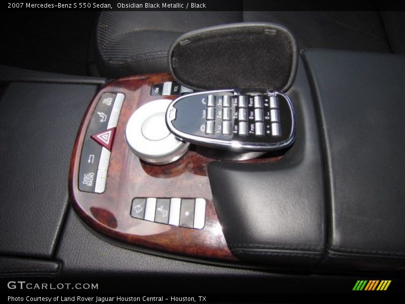 Obsidian Black Metallic / Black 2007 Mercedes-Benz S 550 Sedan