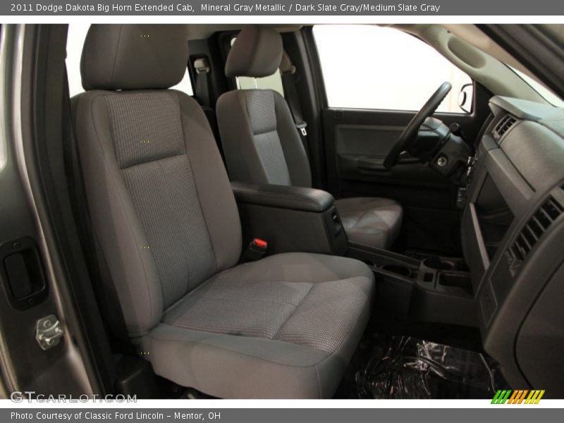 Front Seat of 2011 Dakota Big Horn Extended Cab