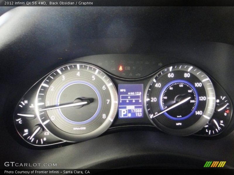  2012 QX 56 4WD 56 4WD Gauges