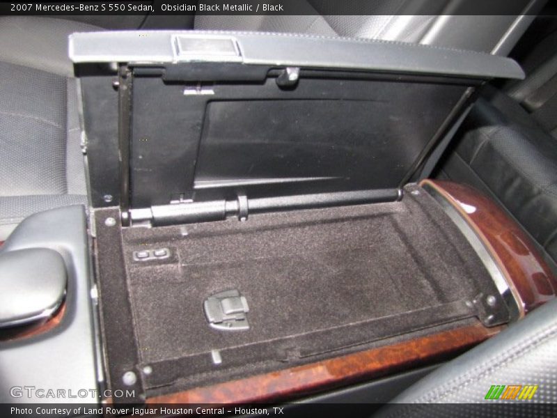 Obsidian Black Metallic / Black 2007 Mercedes-Benz S 550 Sedan