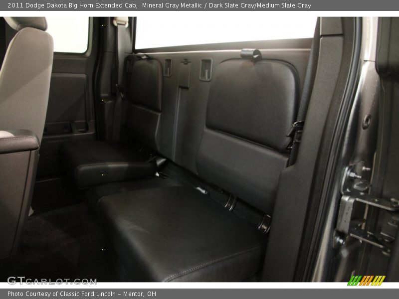 Mineral Gray Metallic / Dark Slate Gray/Medium Slate Gray 2011 Dodge Dakota Big Horn Extended Cab