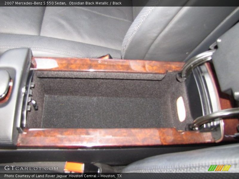 Obsidian Black Metallic / Black 2007 Mercedes-Benz S 550 Sedan