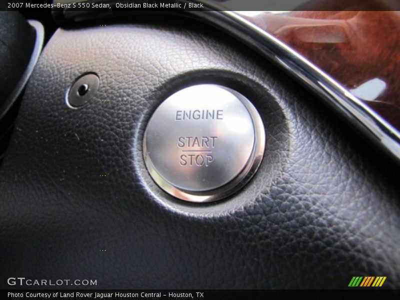 Obsidian Black Metallic / Black 2007 Mercedes-Benz S 550 Sedan