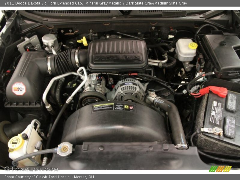  2011 Dakota Big Horn Extended Cab Engine - 3.7 Liter SOHC 12-Valve Magnum V6