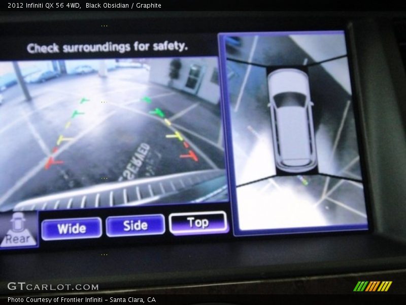 Black Obsidian / Graphite 2012 Infiniti QX 56 4WD