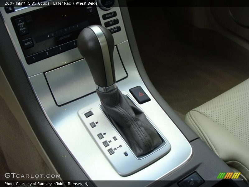 Laser Red / Wheat Beige 2007 Infiniti G 35 Coupe