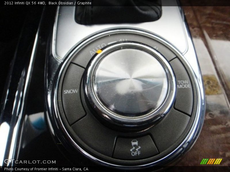 Controls of 2012 QX 56 4WD