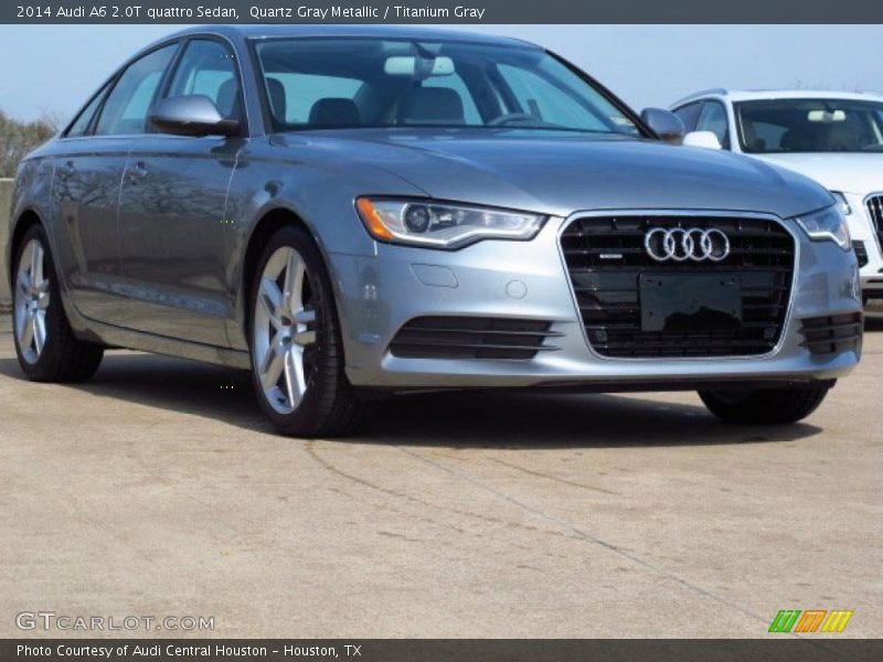 Quartz Gray Metallic / Titanium Gray 2014 Audi A6 2.0T quattro Sedan
