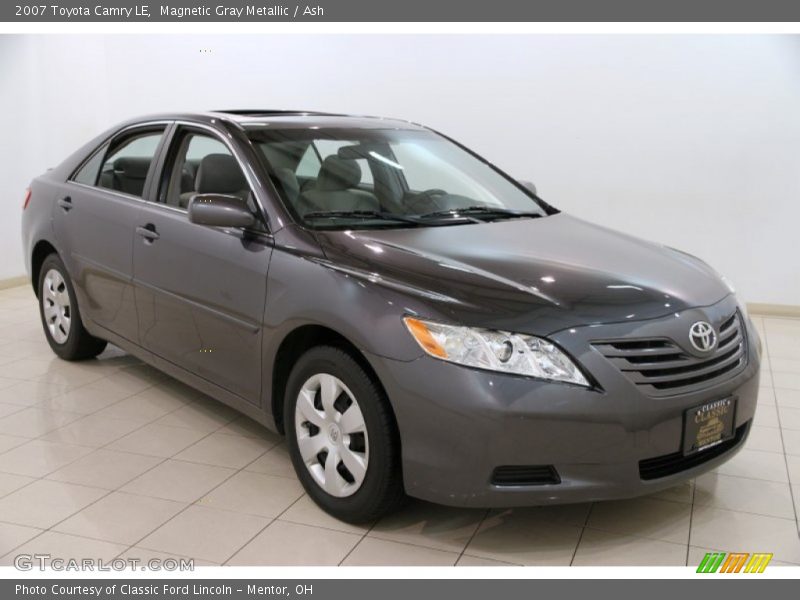 Magnetic Gray Metallic / Ash 2007 Toyota Camry LE