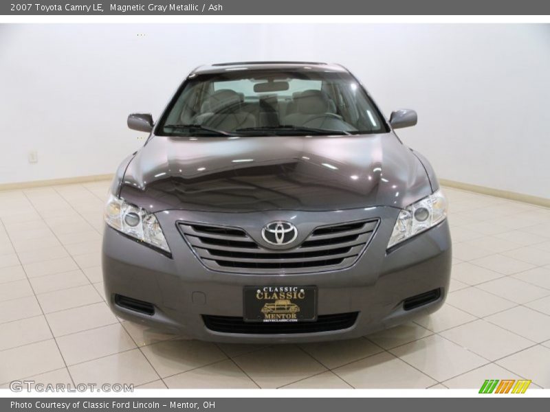 Magnetic Gray Metallic / Ash 2007 Toyota Camry LE