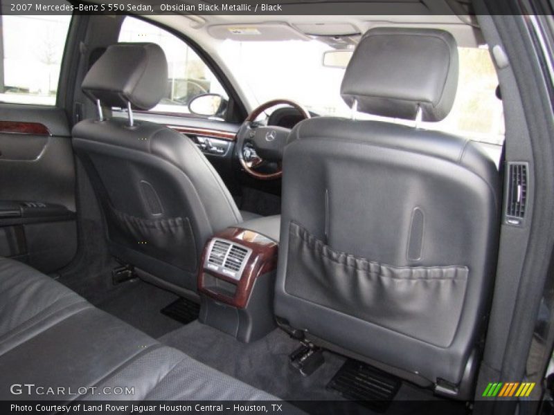 Obsidian Black Metallic / Black 2007 Mercedes-Benz S 550 Sedan