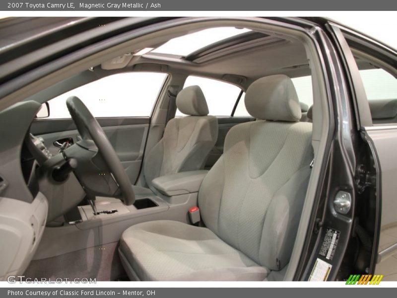Magnetic Gray Metallic / Ash 2007 Toyota Camry LE