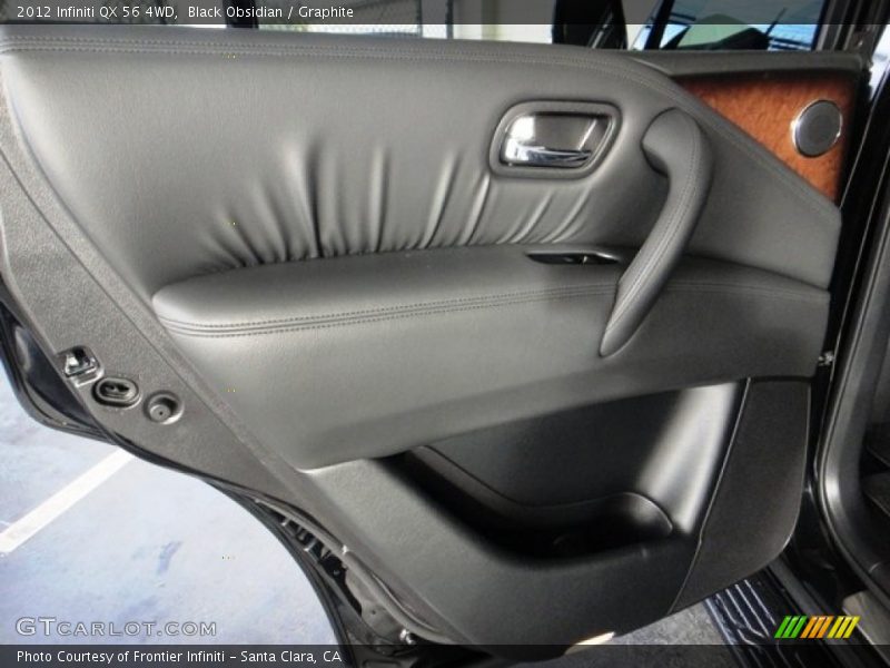 Black Obsidian / Graphite 2012 Infiniti QX 56 4WD