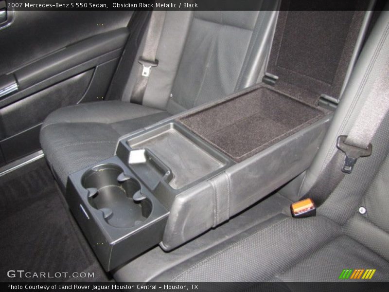 Obsidian Black Metallic / Black 2007 Mercedes-Benz S 550 Sedan