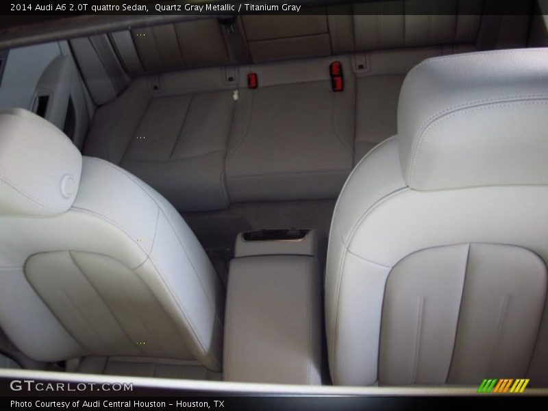 Quartz Gray Metallic / Titanium Gray 2014 Audi A6 2.0T quattro Sedan