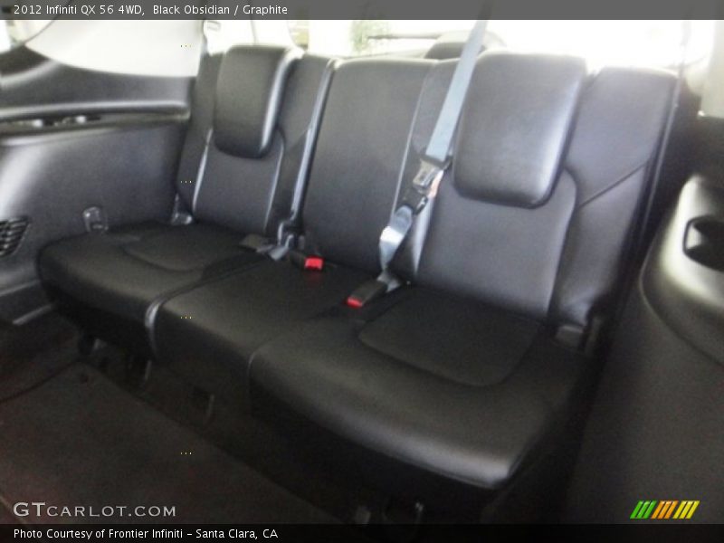 Black Obsidian / Graphite 2012 Infiniti QX 56 4WD