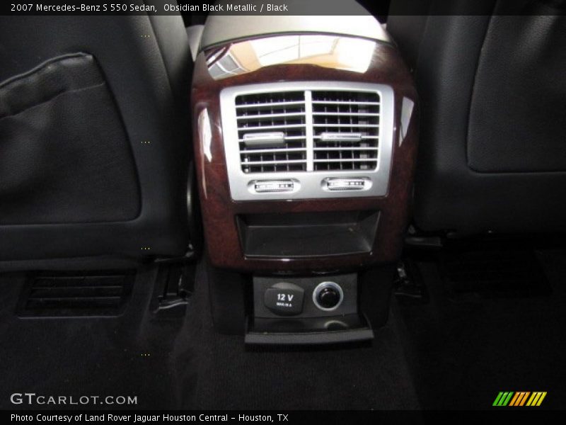 Obsidian Black Metallic / Black 2007 Mercedes-Benz S 550 Sedan