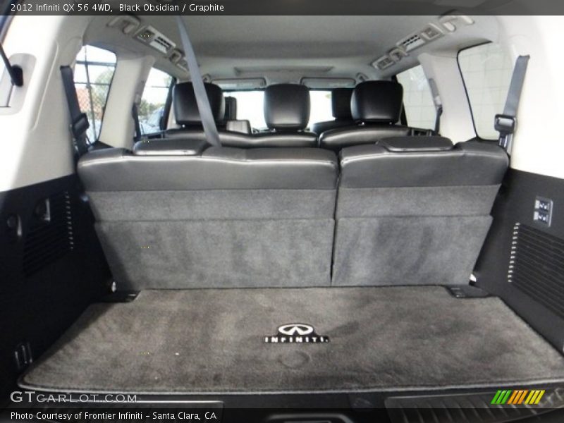  2012 QX 56 4WD Trunk