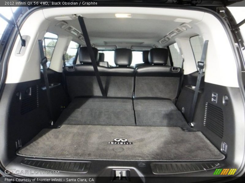 2012 QX 56 4WD Trunk