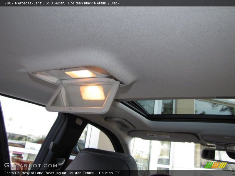 Obsidian Black Metallic / Black 2007 Mercedes-Benz S 550 Sedan