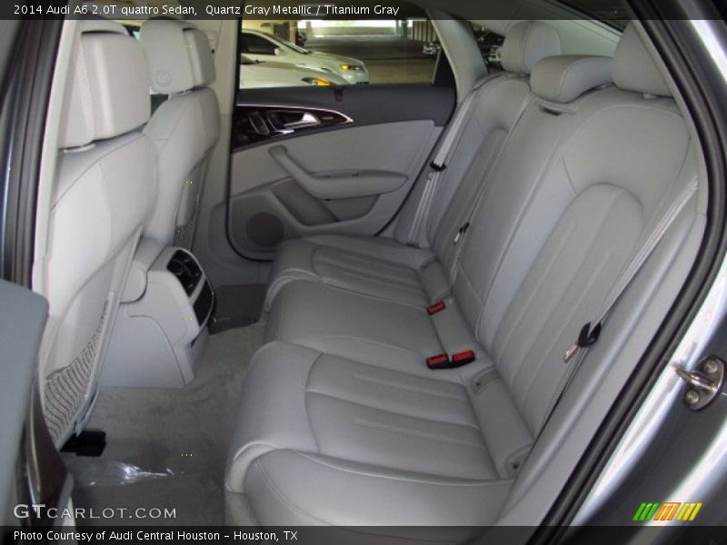 Quartz Gray Metallic / Titanium Gray 2014 Audi A6 2.0T quattro Sedan