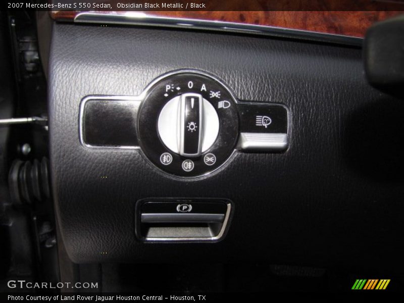Obsidian Black Metallic / Black 2007 Mercedes-Benz S 550 Sedan
